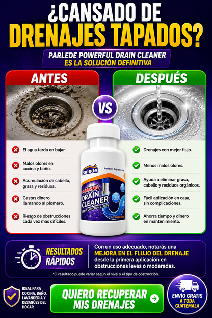 Destapa Tuberías en Minutos | Envío Gratis a toda Guatemala.