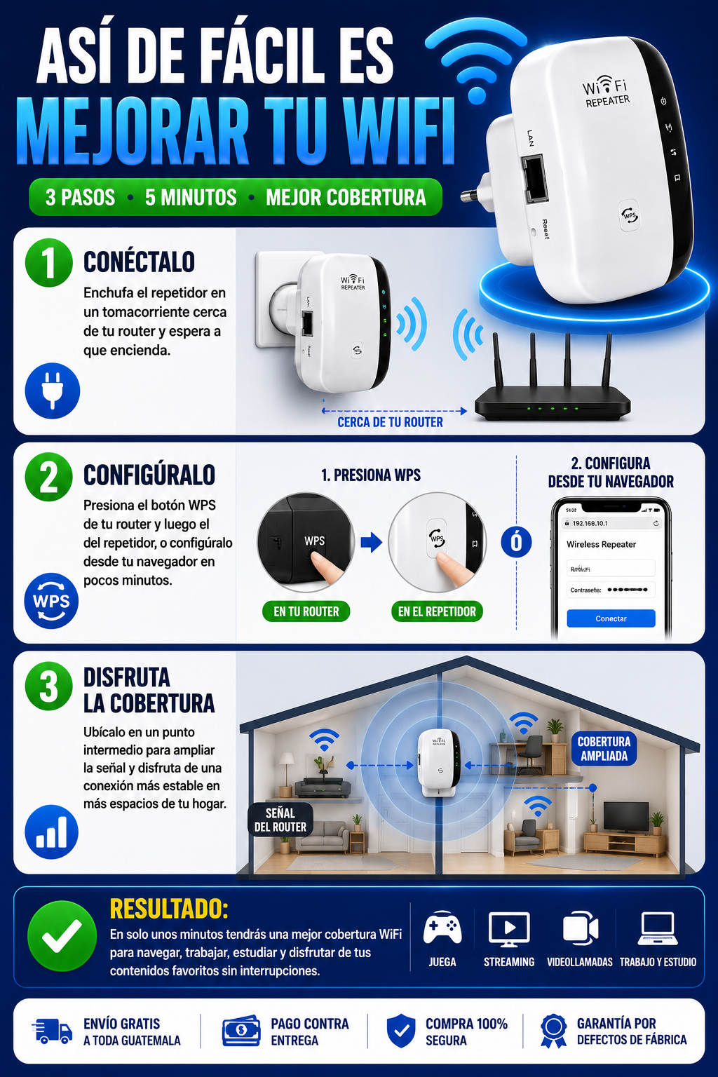 AMPLÍA TU WIFI AL INSTANTE