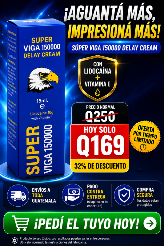 Crema Retardante Super Viga 150000